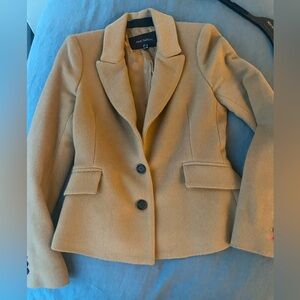 Pink Tartan  Cashmere and  Wool  blend Blazer